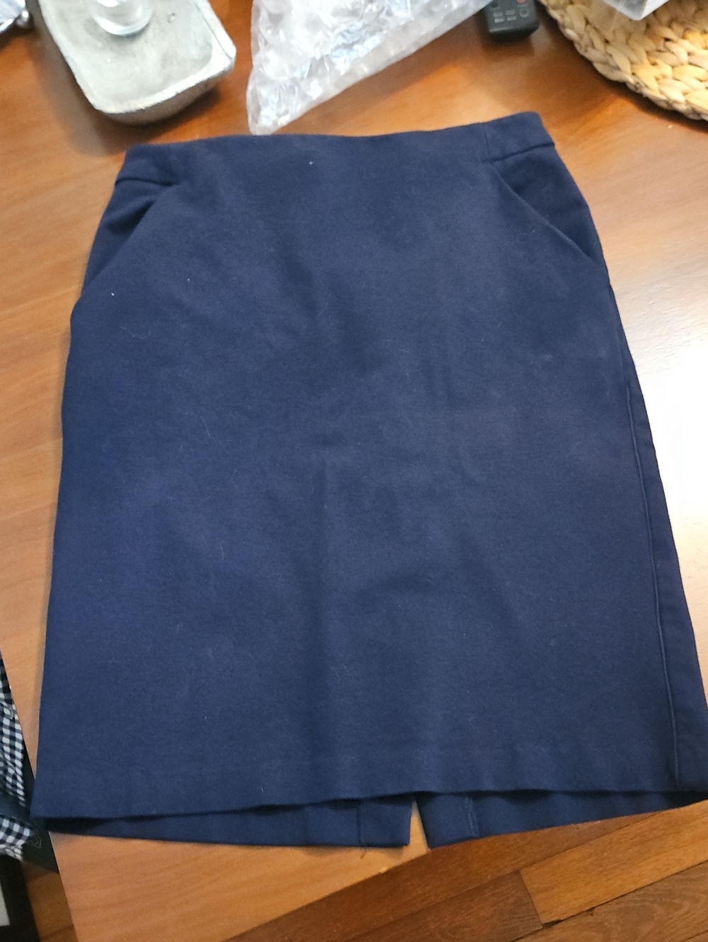 A New Day Navy Pencil Skirt - Womens 12